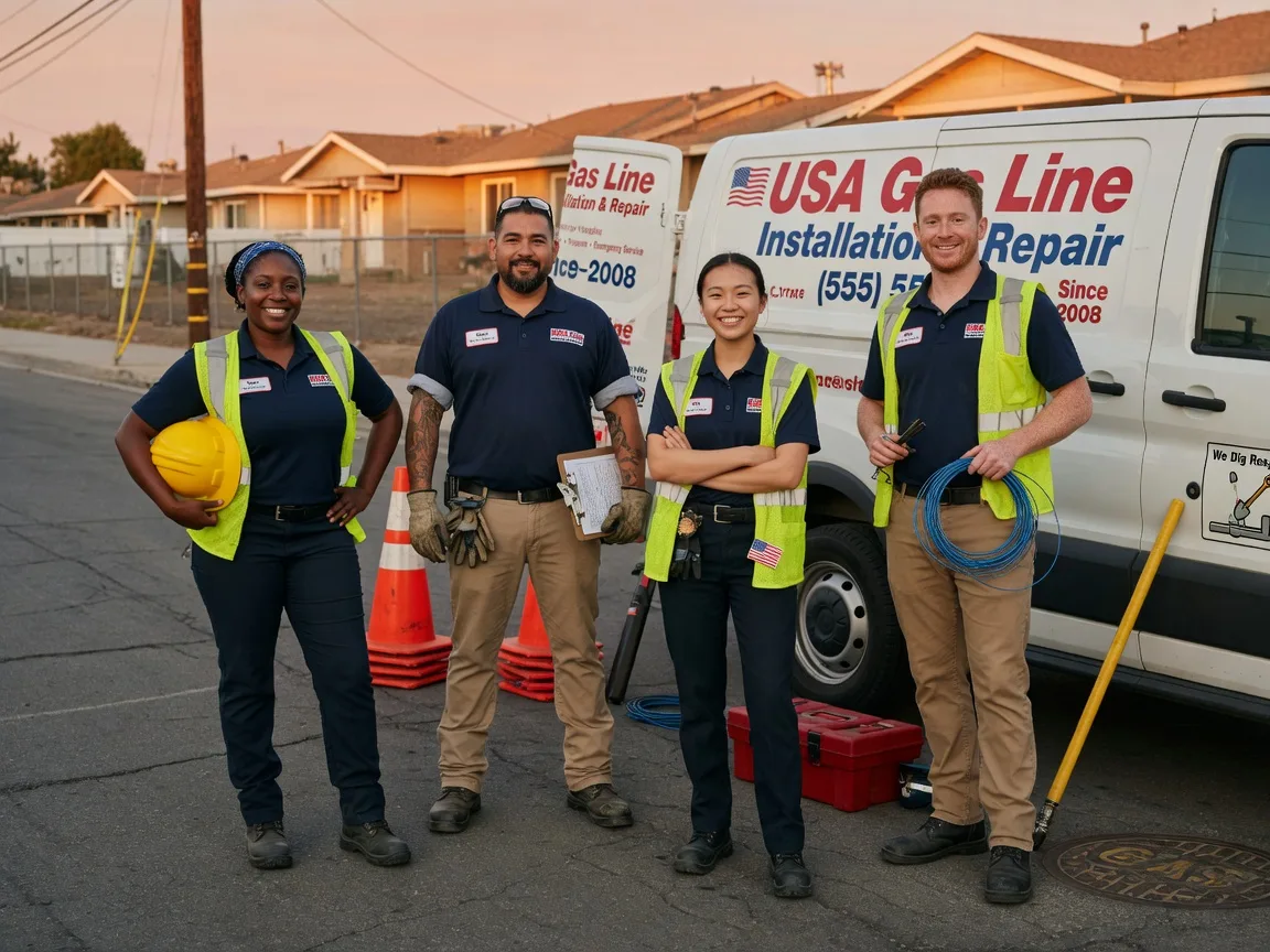 Gas Line Installation company in South Pekin, IL